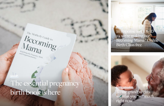 Captura de pantalla maternal