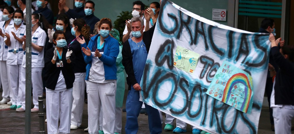 España supera 100 mil contagios de Covid-19 pero ritmo de incremento sigue descendiendo