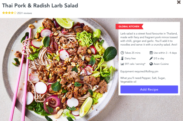 Gousto, un servicio de kit de comidas del Reino Unido, recauda otros $ 41 millones a medida que el negocio está en auge bajo cierre