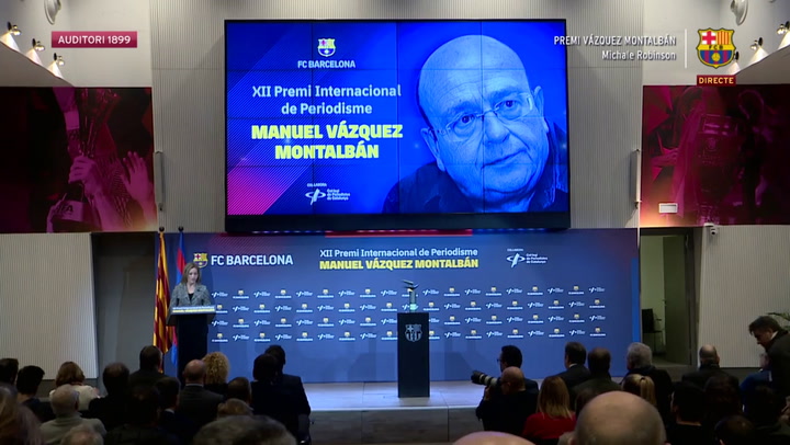 La divertida anécdota de Robinson cuando recibió la llamada de Bartomeu La divertida anécdota de Robinson cuando recibió la llamada de Bartomeu