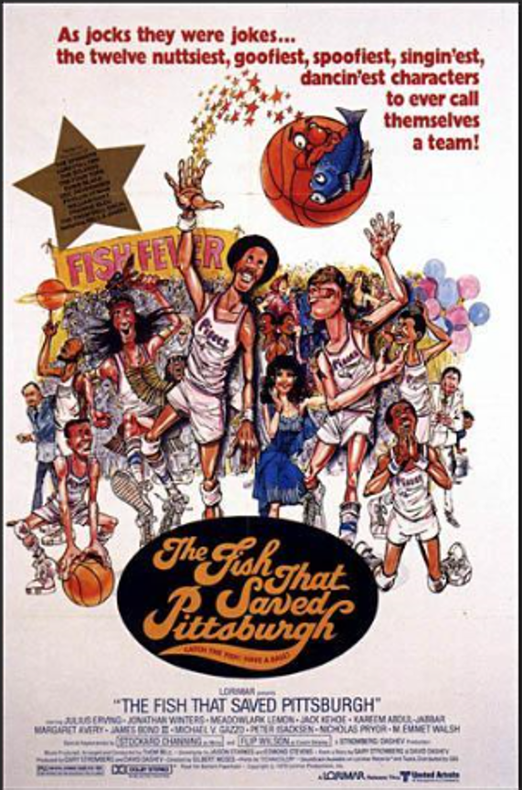 The fish that saved Pittsburgh, traducida en España como Basket Music