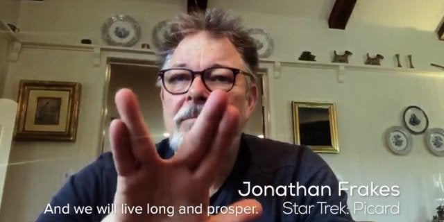 Las estrellas de Star Trek comparten un mensaje inspirador para los fanáticos durante el bloqueo de Coronavirus