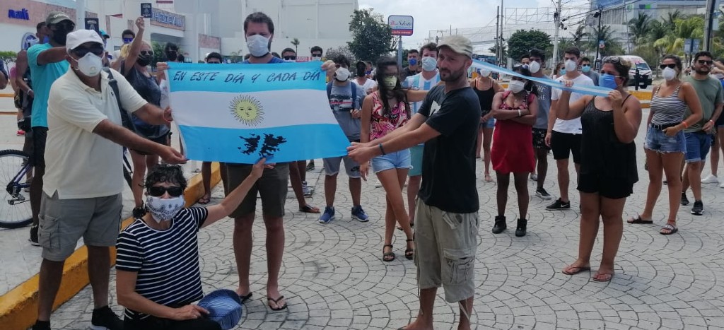 Argentinos varados en México