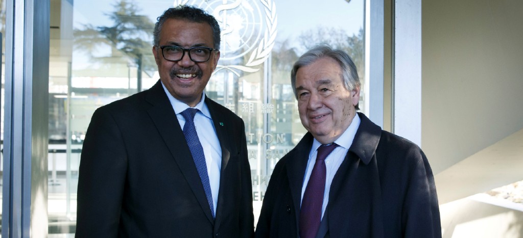 No es momento de reducir los recursos a OMS: Guterres