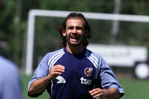 Paco Jémez, con la Selección española