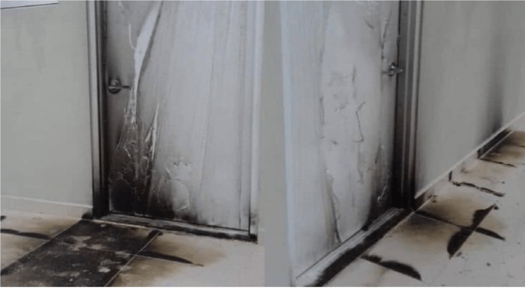 Queman hospital; estaba destinado a atender a pacientes con coronavirus