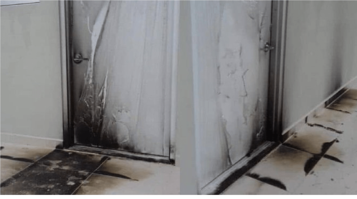 Queman hospital; estaba destinado a atender a pacientes con coronavirus