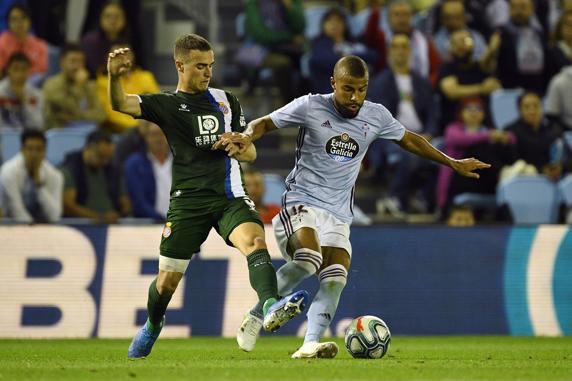 Rafinha, con la camiseta del Celta