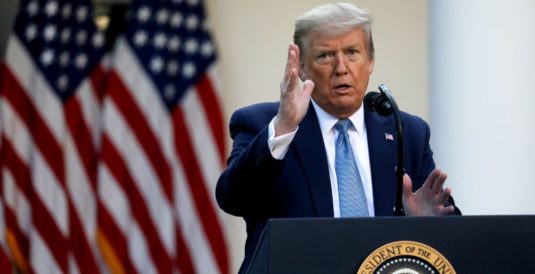 Trump anunciará el jueves “pautas” sobre reapertura de actividad económica EU