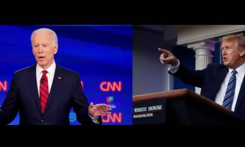 Trump y Biden, en cerrada competencia por estados clave de EU