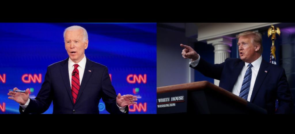 Trump y Biden, en cerrada competencia por estados clave de EU