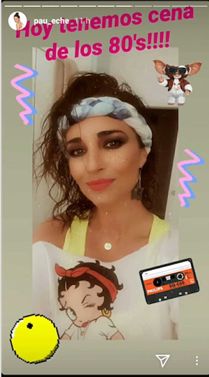 Paula Echevarría lo volvió a dar todo con su 'outfit' para la ocasión / Instagram