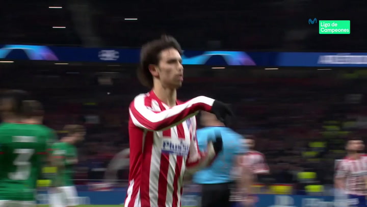 Champions League: Atlético Madrid - Lokomotiv Moscú. Gol de Joao Félix (1-0) Champions League: Atlético Madrid - Lokomotiv Moscú. Gol de Joao Félix (1-0)