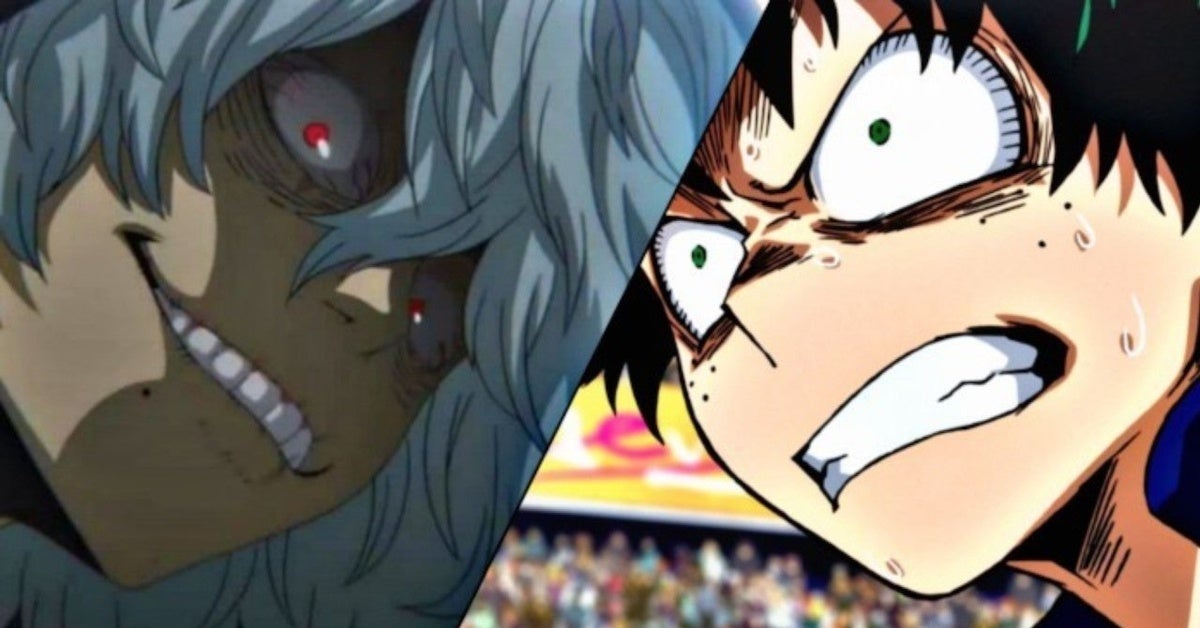 My Hero Academia Deku One For All vs Shigaraki All For One Fight Quirk Singularity