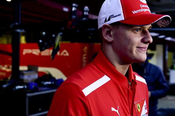 Mick Schumacher, hijo de Michael