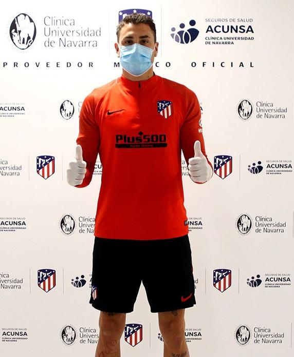 Giménez, en la clínica