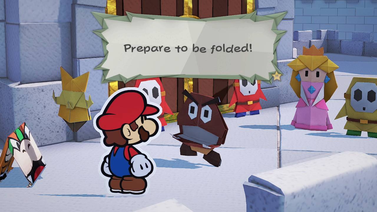 Paper Mario Doblado