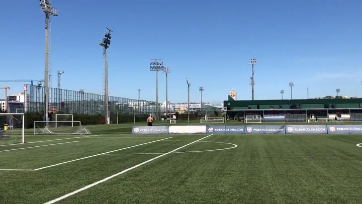 Mirotic consigue un gol olímpico durante el entreno Mirotic consigue un gol olímpico durante el entreno