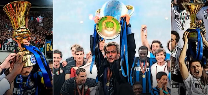 El triplete del Inter de Mourinho El triplete del Inter de Mourinho
