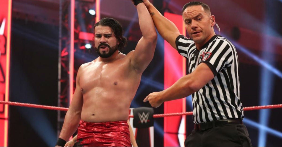 Andrade-WWE-Raw