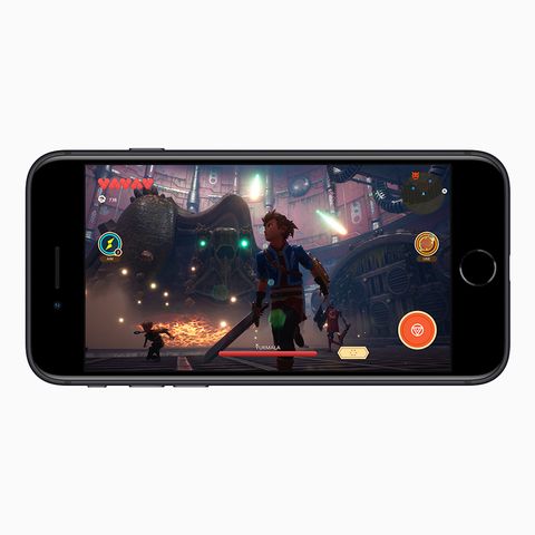 apple iphone se juego arcade