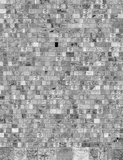 una visualización de los mapas de la guerra civil en el conjunto de datos del navegador de periódicos, filtrado de 278.094 páginas publicadas desde 1861 hasta 1865