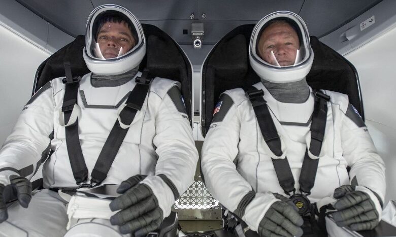 Astronautas Hurley y Behnken darán el primer paso para la era espacial comercial