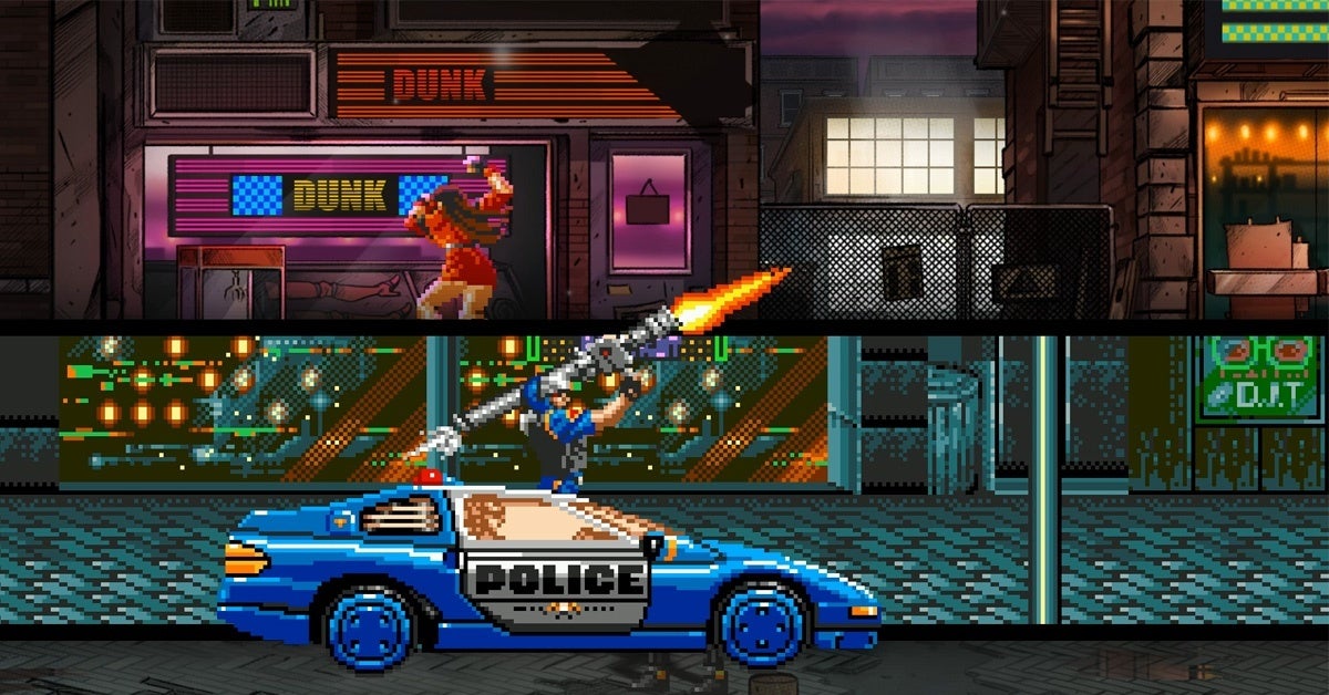 Calles de ira 4 niveles retro