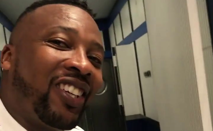 Edwin Congo participó en el partido benéfico 'latidos por África' que organizó el Real Madrid en 2017 Edwin Congo participó en el partido benéfico 'latidos por África' que organizó el Real Madrid en 2017