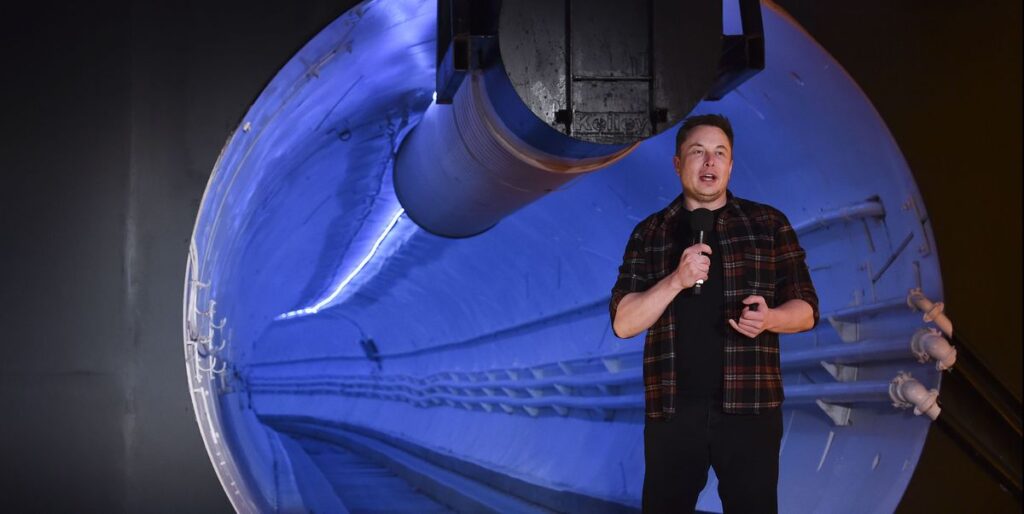 Elon Musk's People-Moving Tunnels Are Right on Schedule