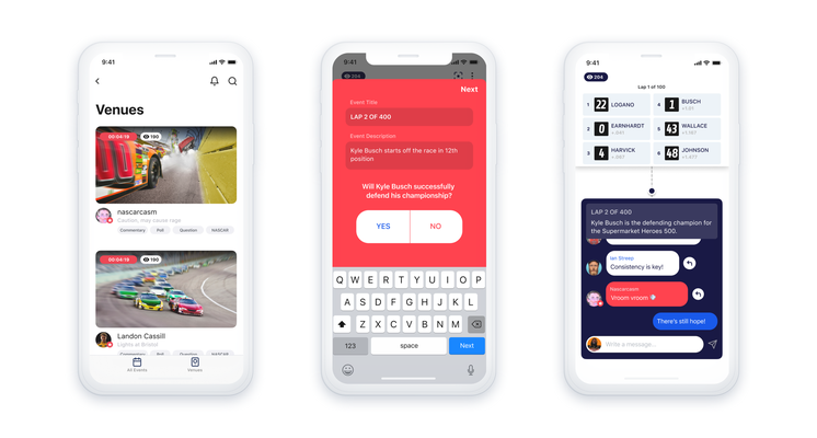 Facebook toma Twitter con Venue, un compañero de "segunda pantalla" para eventos en vivo