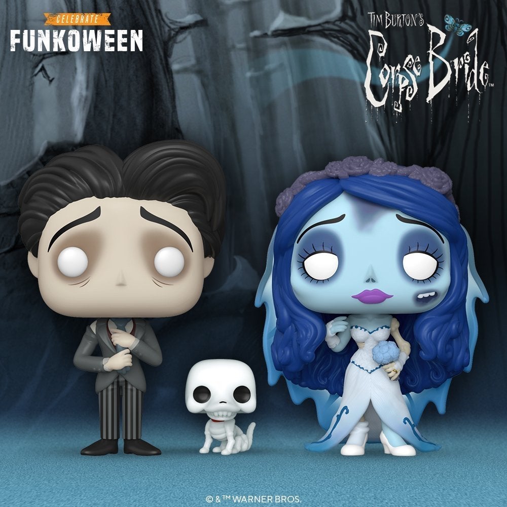 Funko Agrega A La Novia Cadaver Emily Y Victor Con Scraps Pops Para Funkoween La Neta Neta