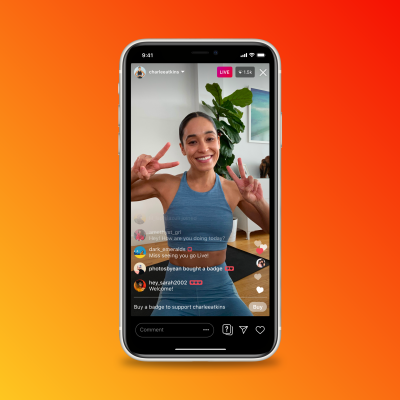 Instagram para probar nuevas fuentes de ingresos, incluidas insignias y anuncios IGTV
