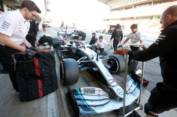 Lewis Hamilton, piloto del equipo Mercedes.