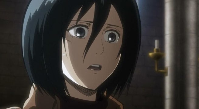 ataque mikasa en titán ataque mikasa en titán