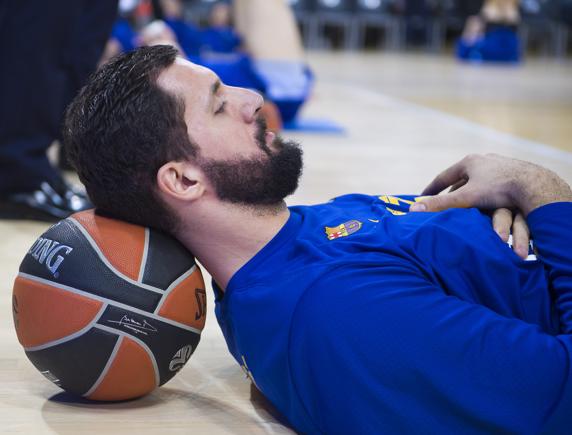 Mirotic, jugador del Barça de baloncesto
