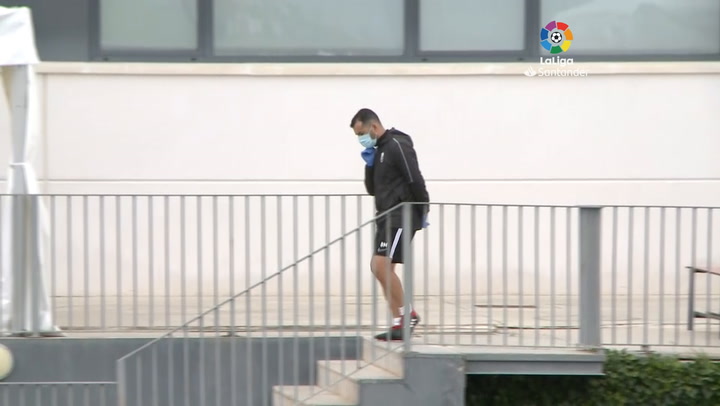 Montoro, la novedad en el entrenamiento del Granada Montoro, la novedad en el entrenamiento del Granada