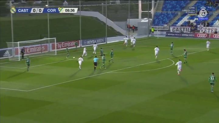 Primer gol de Reinier con el Real Madrid Castilla Primer gol de Reinier con el Real Madrid Castilla