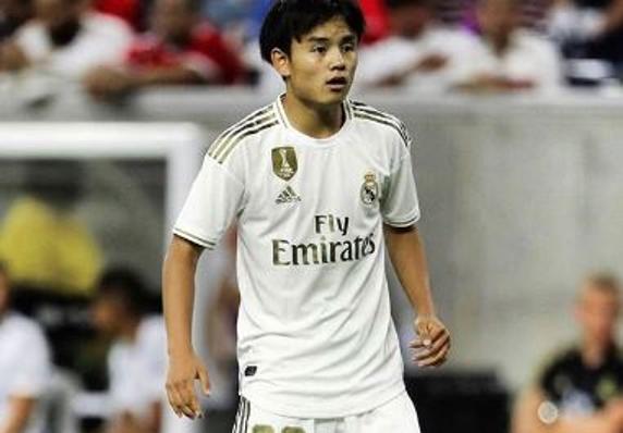 Take Kubo, una buenas noticias de la pretemporada del Real Madrid fue muy del agrado de Zidane.