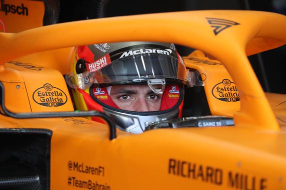 Sainz, piloto de McLaren, sigue sonando para fichar por Ferrari