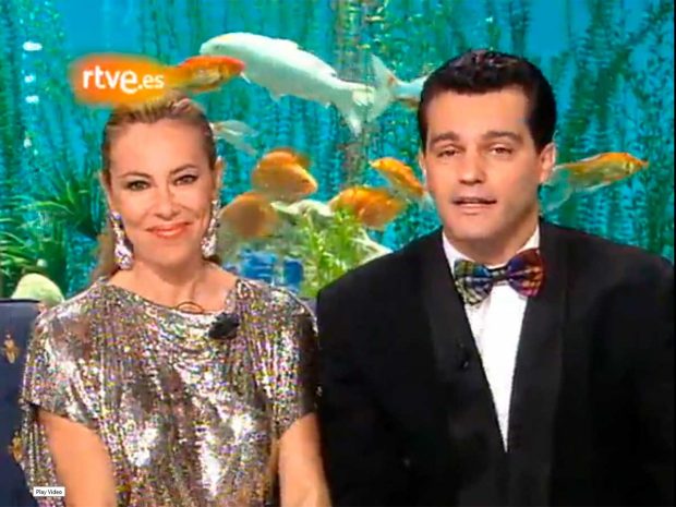 Ramón García y Ana Obregón