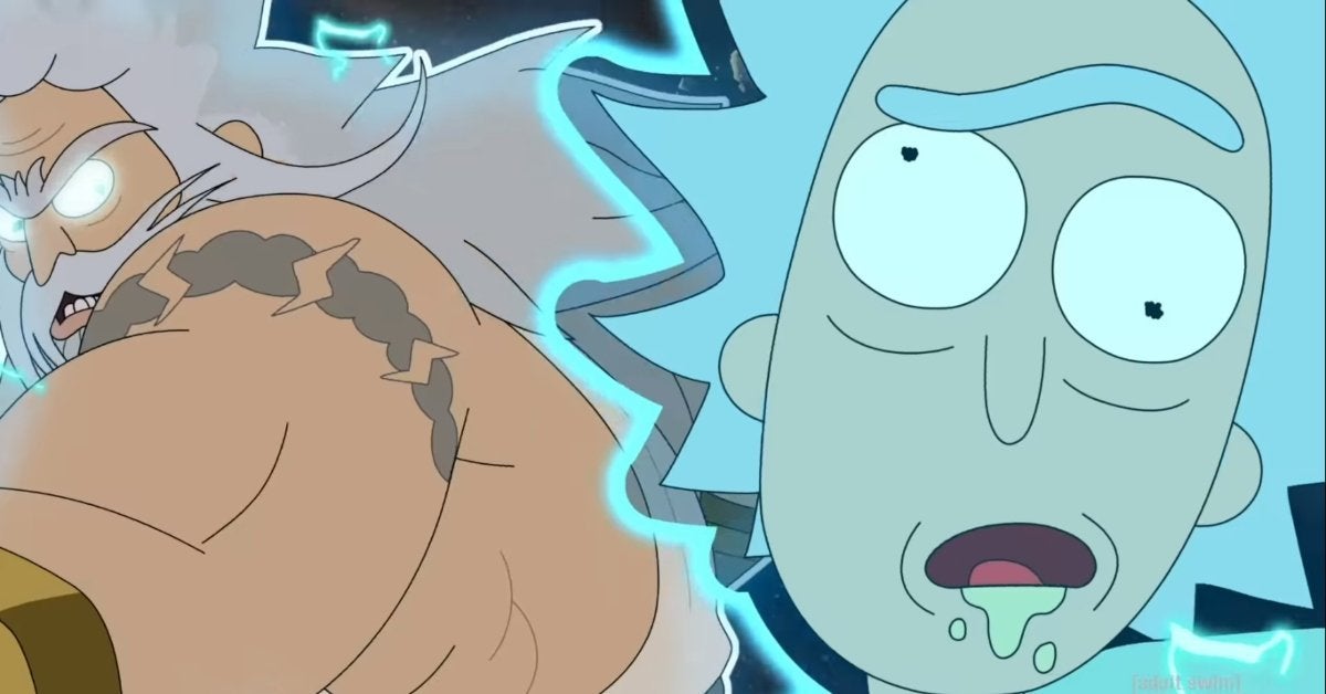 Rick y Morty Zeus luchan temporada 4 Episodio 9 Rick y Morty Zeus luchan temporada 4 Episodio 9
