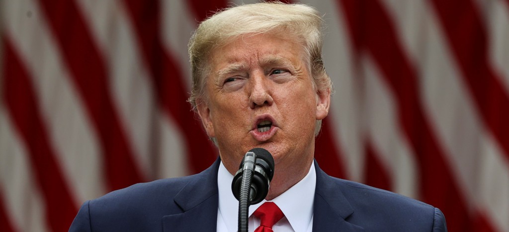 Fui a hacer una revisión al búnker de la Casa Blanca durante protestas, dice Trump