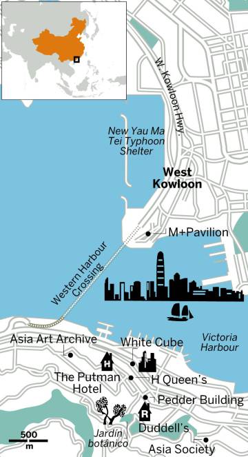 Hong Kong, un paseo de arte en vertical