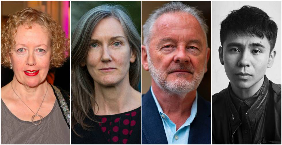 Lucy Ellmann, Nell Zink, Robin Robertson y Ocean Vuong, cuatro escritores que usan métodos experimentales en sus novelas.