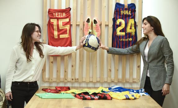 Carlota Planas y, de la Agencia Unik