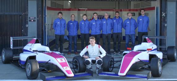 Javier Sagrera, piloto del MOL Racing en la F4 española