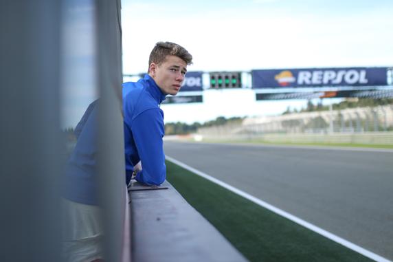 Javier Sagrera, piloto del MOL Racing en la F4 española