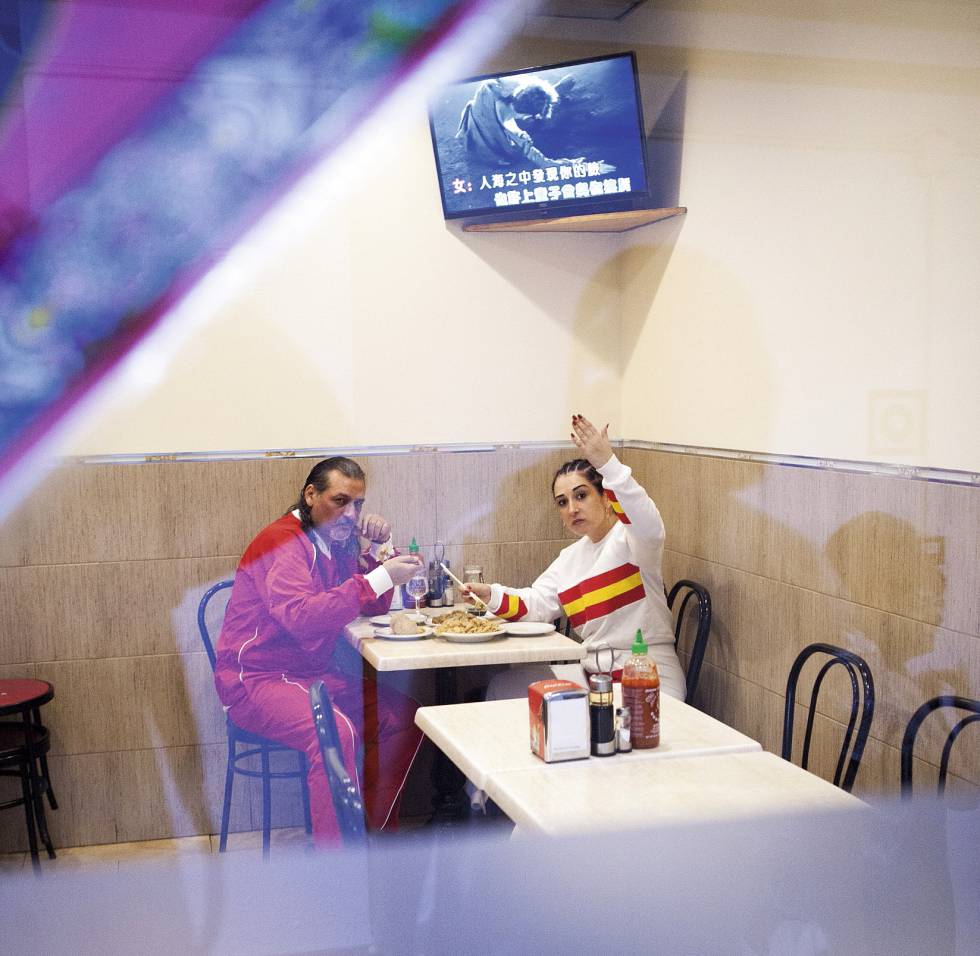Camela en el Restaurante Yulong.