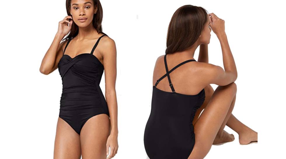 Hemos encontrado en Amazon un bañador de mujer que realza y estiliza la figura